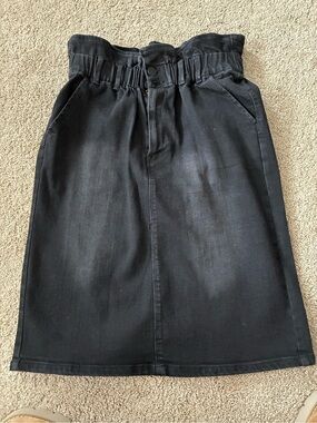 Black Label Brand Waist Pencil Skirt